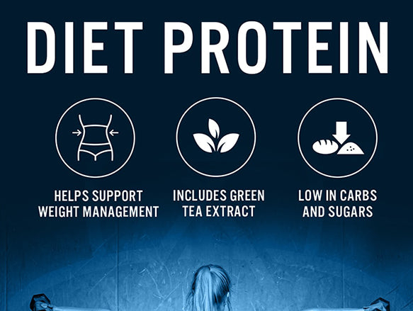 This Applied Nutrition Diet Protein Chocolate Desert 450g is a nutritious powder that contains premium whey and helps control weight while also preserving muscles.