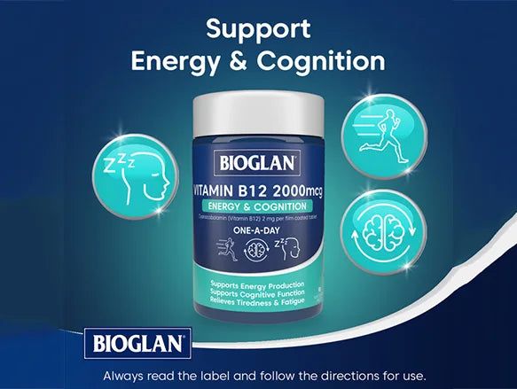 Bioglan Vitamin B12 2000 mcg 90 Tablets in Sri Lanka