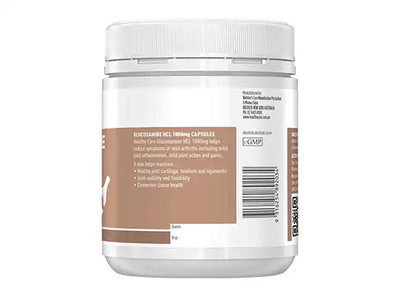 Healthy Care Glucosamine HCL 1000mg 200 Tablets in Sri Lanka