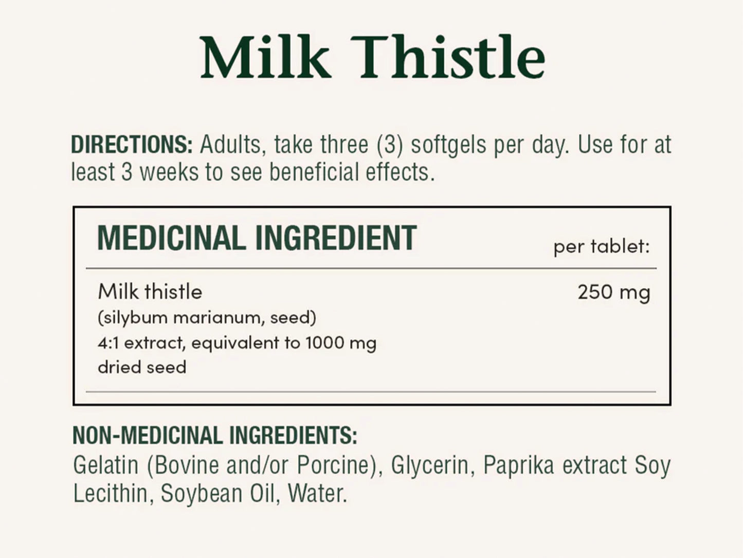 Natures Bounty Milk Thistle 1000mg 200 Softgels