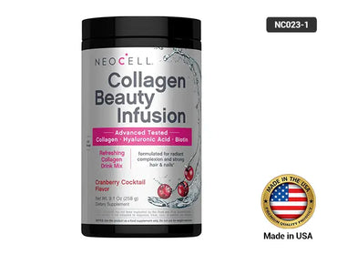 Neocell Collagen Beauty Infusion with Biotin Cranberry Cocktail Flavor 258g in Sri Lanka