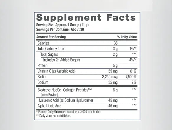 Neocell Collagen Beauty Infusion with Biotin Cranberry Cocktail Flavor 330g in Sri Lanka
