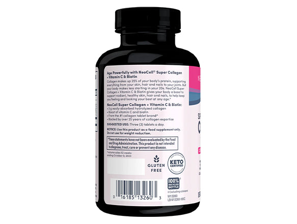 Neocell Super Collagen Vitamin C & Biotin 180 Tablets in Sri Lanka