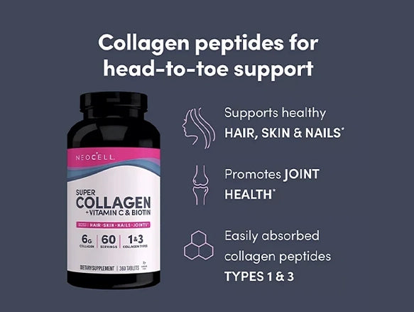 Neocell Super Collagen Vitamin C & Biotin 360 Tablets in Sri Lanka