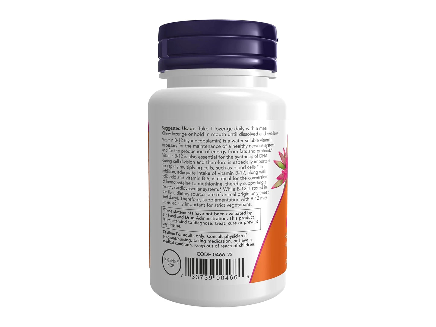 Now B-12 1000mcg 100 Lozenges in Sri Lanka
