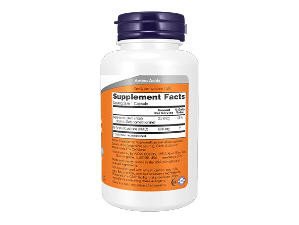 Now NAC 600mg 100 Capsules in Sri Lanka