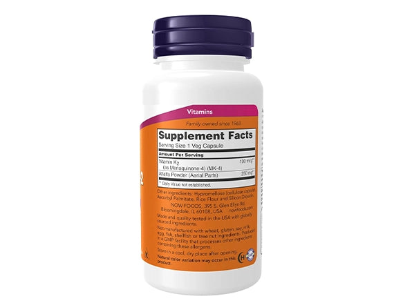 Now Vitamin K-2 100mcg 100 Veg Capsules in Sri Lanka