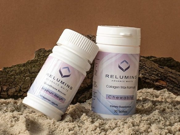Relumins Advance White Glutathione Booster - Max Strength 30 Veg Capsules in Sri Lanka