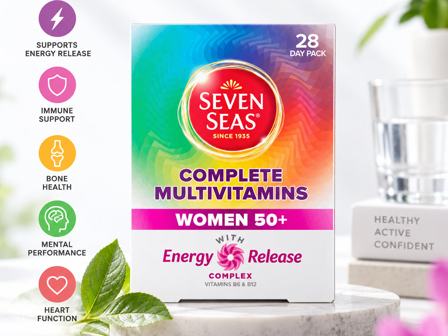 Seven Seas Women 50+ Complete Multivitamins 28 Tablets