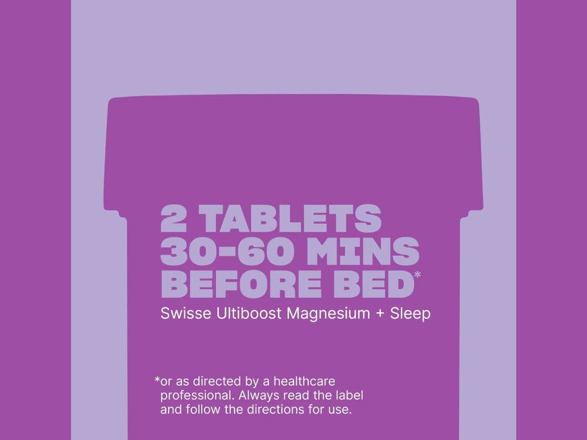 Swisse Ultiboost Magnesium + Sleep 60 Tablets