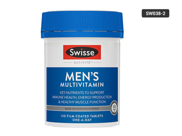 Swisse Men's Ultivite Multivitamin 120 Tablets in Sri Lanka at SupplementVault.lk