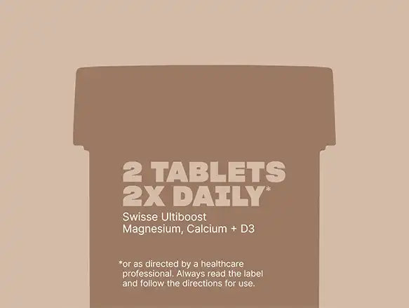Swisse Ultiboost Magnesium, Calcium + D3 120 Tablets in Sri Lanka