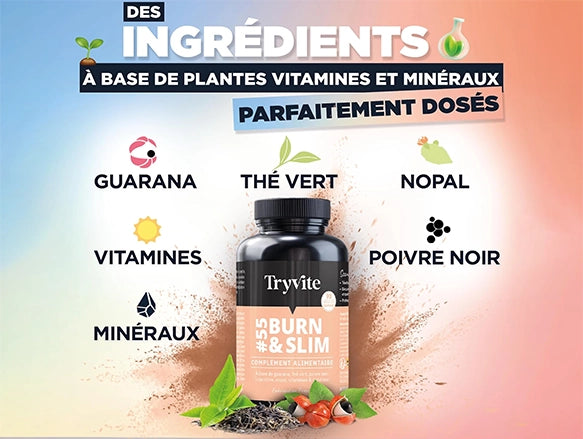 Tryvite #55 Burn & Slim 90 Capsules in Sri Lanka