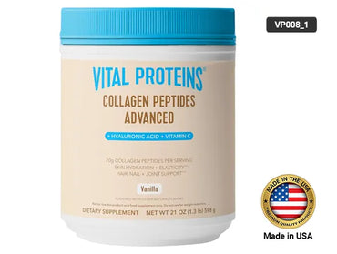 Vital Proteins Collagen Peptides Advanced + Hyaluronic Acid + Vitamin C Vanilla Flavor 21 OZ 598g in Sri Lanka