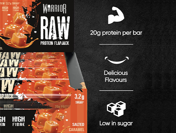 Warrior Raw Protein Flapjack Cookies Cream 20g in Sri Lanka