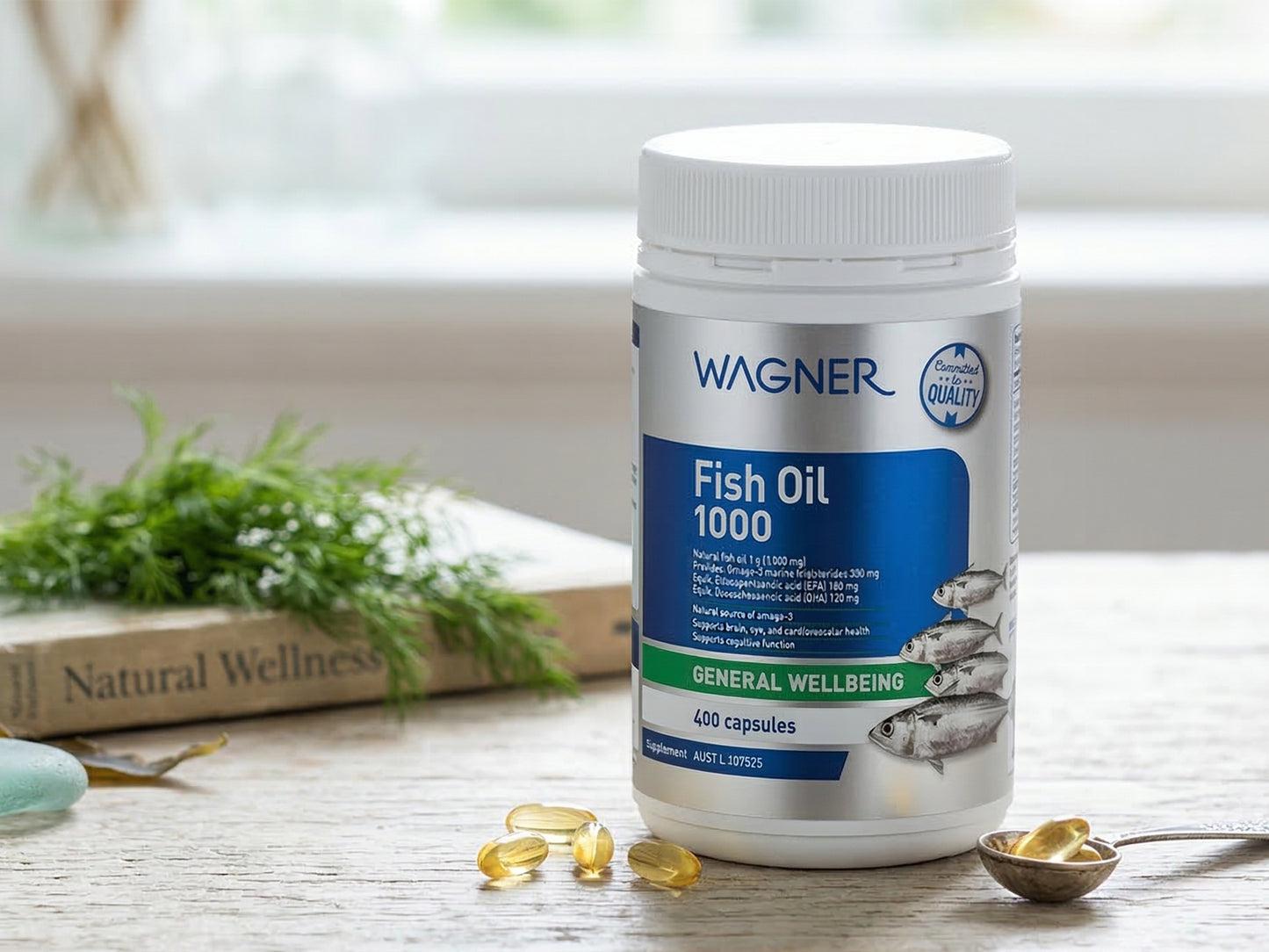 Wagner Fish Oil 1000 400 Capsules in Sri Lanka