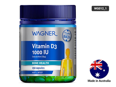 Wagner Vitamin D3 1000 IU 250 Capsules in Sri Lanka