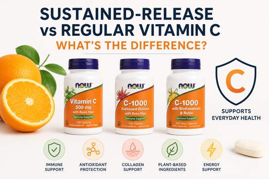 Sustained-Release vs Regular Vitamin C: What’s the Difference?
