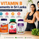 Best Vitamin B Supplements in Sri Lanka  –  Complete Guide for Beauty, Fitness & Daily Health