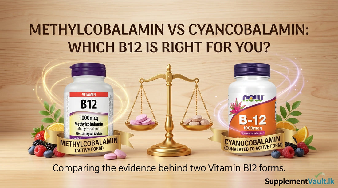 Methylcobalamin vs Cyanocobalamin: Which Vitamin B12 Form Should You Choose?