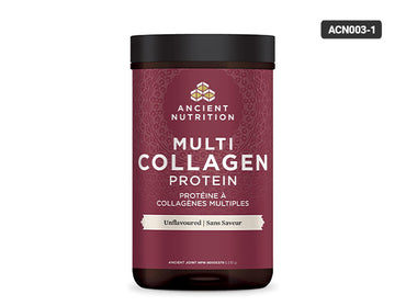 Ancient Nutrition Multi Collagen Protein Unflavored 235g - Supports to maintain healthy skin, joint, nails, and hair.