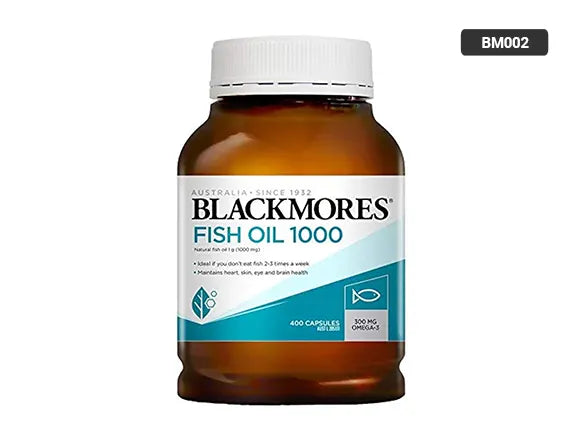 Blackmores Fish Oil 1000 Odourless 400 Capsules in Sri Lanka - Supplement Vault.Lk