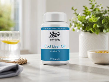 Boots Everyday Cod liver Oil 240 Capsules