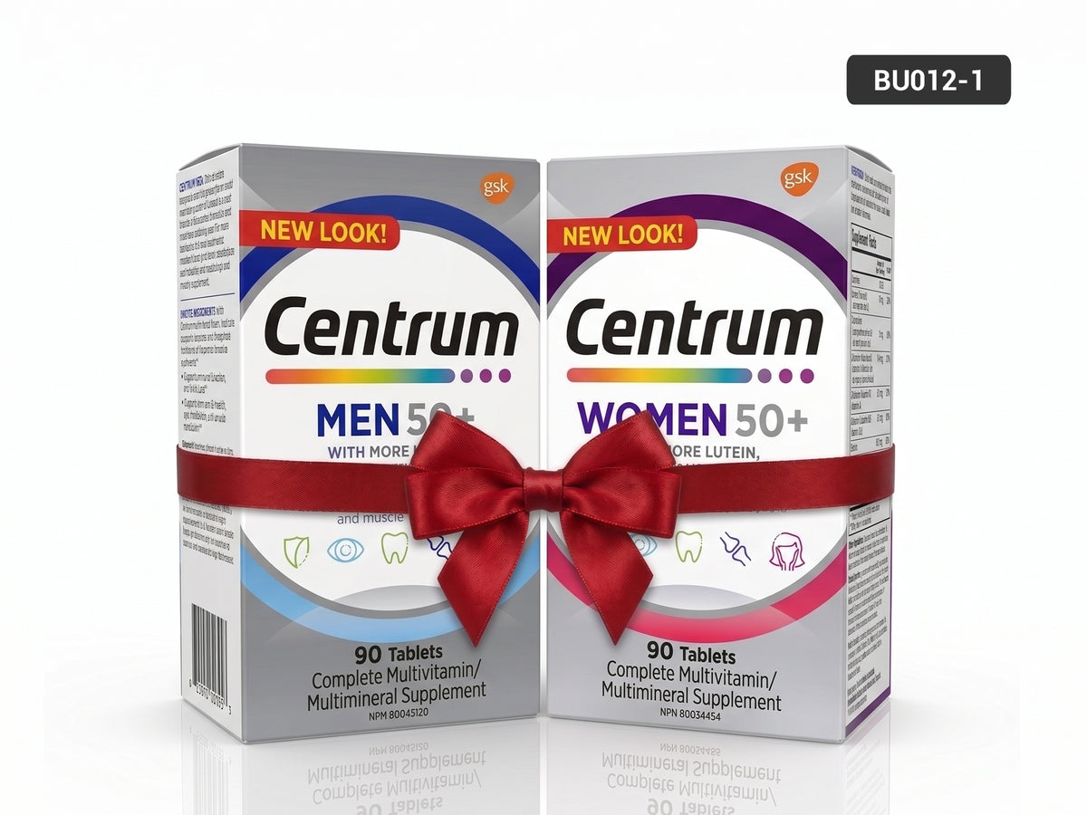 Centrum Men's & Women's 50+ Multivitamin Duo Pack