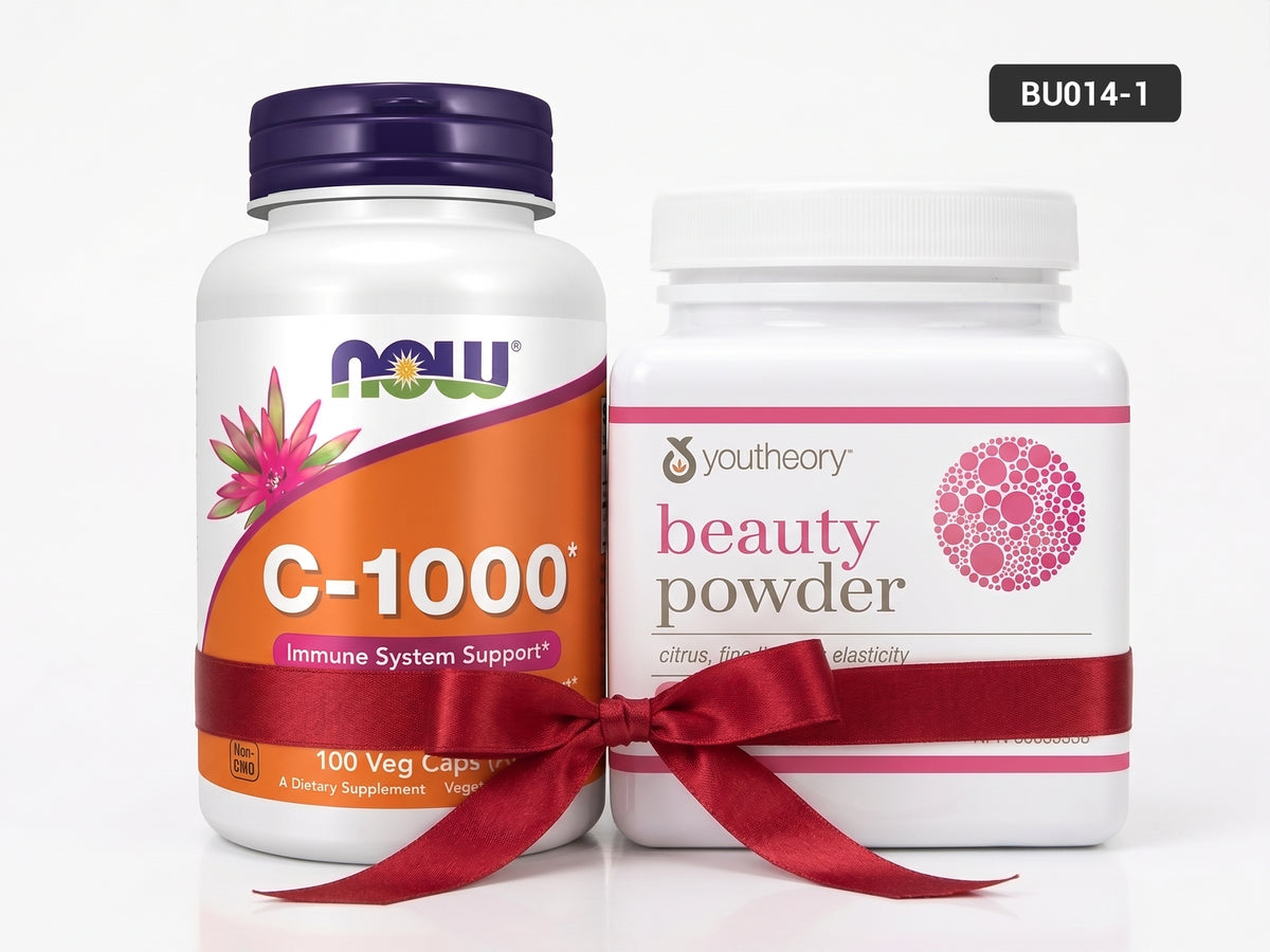 Youtheory Beauty Powder + Vitamin C Starter Bundle