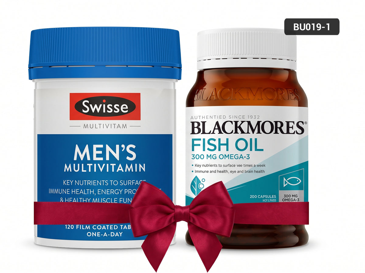 Men's Multivitamin + Omega-3 Fish Oil Bundle