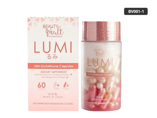 Beauty Vault Lumi 24H Glutathione 60 Capsules