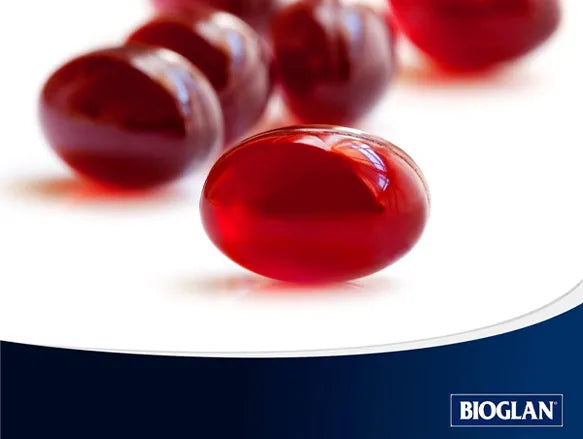 Bioglan Red Krill Oil Double Strength 1000mg 60 Capsules – a strong concentration of omega-3 to boost heart, brain, joints and eye wellbeing with good absorption.