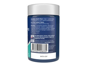 Bioglan Vitamin B12 2000 mcg 90 Tablets in Sri Lanka