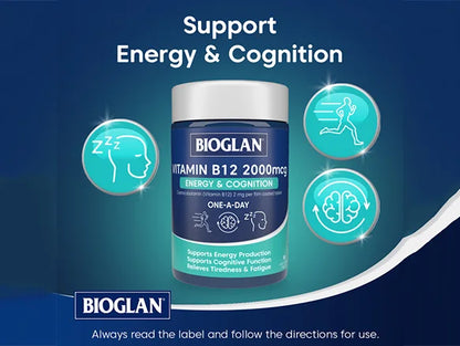 Bioglan Vitamin B12 2000 mcg 90 Tablets in Sri Lanka