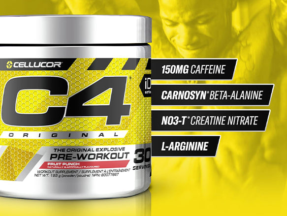 Cellucor C4 Original Pre-Workout Fruit punch 30 Servings in Sri Lanka