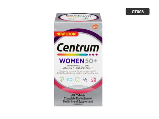 Centrum Women 50+ Multivitamin 90 Tablets