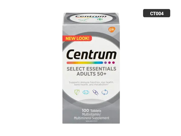 Centrum Select Essentials Adults 50+ 100 Tablets