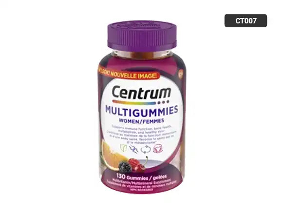 Centrum Women MultiGummies 130 Gummies in Sri Lanka - supplementvault.lk