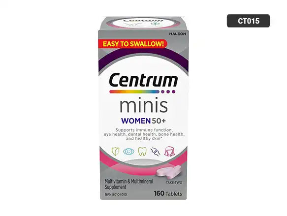 Centrum Minis Women 50+ Multivitamin 160 Tablets in Sri Lanka - SupplementVault.Lk