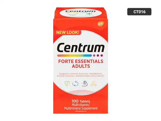 Centrum Forte Essentials Adults Multivitamin 100 Tablets in Sri Lanka