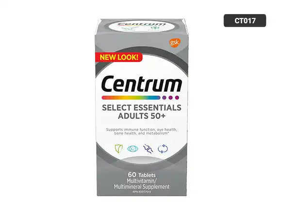 Centrum Select Essentials Adults 50+ 60 Tablets in Sri Lanka