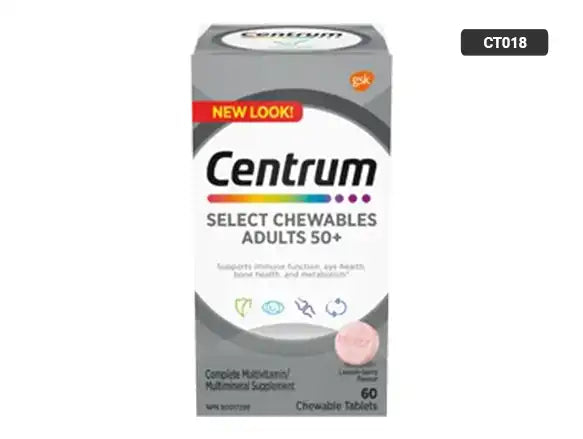 Centrum Select Chewables Adults 50+ 60 Chewable Tablets in Sri Lanka