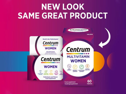 Centrum Women Multivitamin  60 Tablets