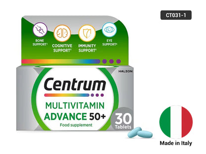 Centrum Advance 50 + Multivitamin 30 Tablets