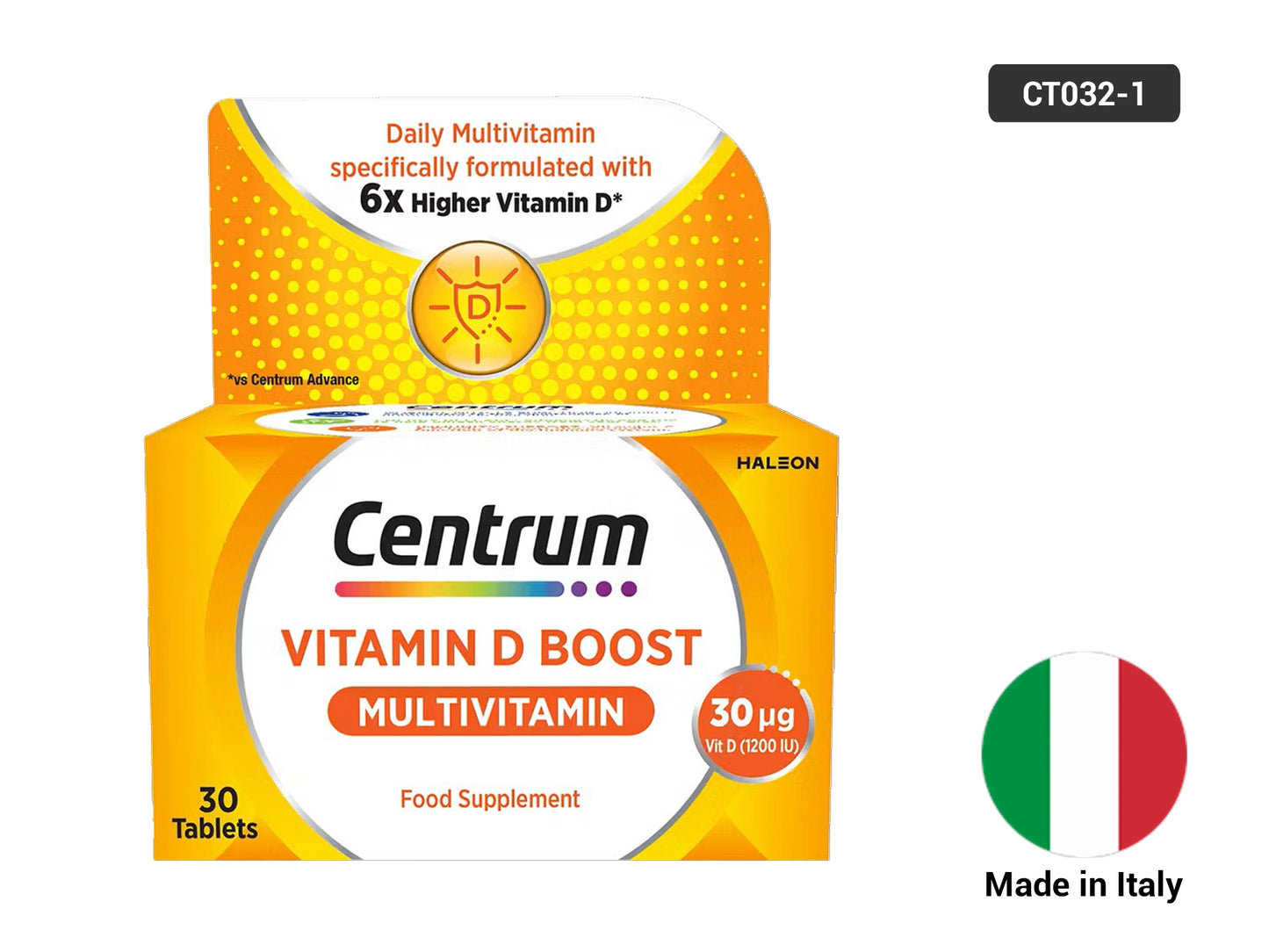 Centrum Vitamin D Boost Multivitamin 30 Tablets