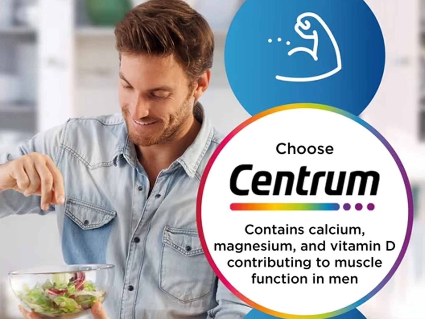 Centrum Men Multivitamins & Minerals 60 Tablets