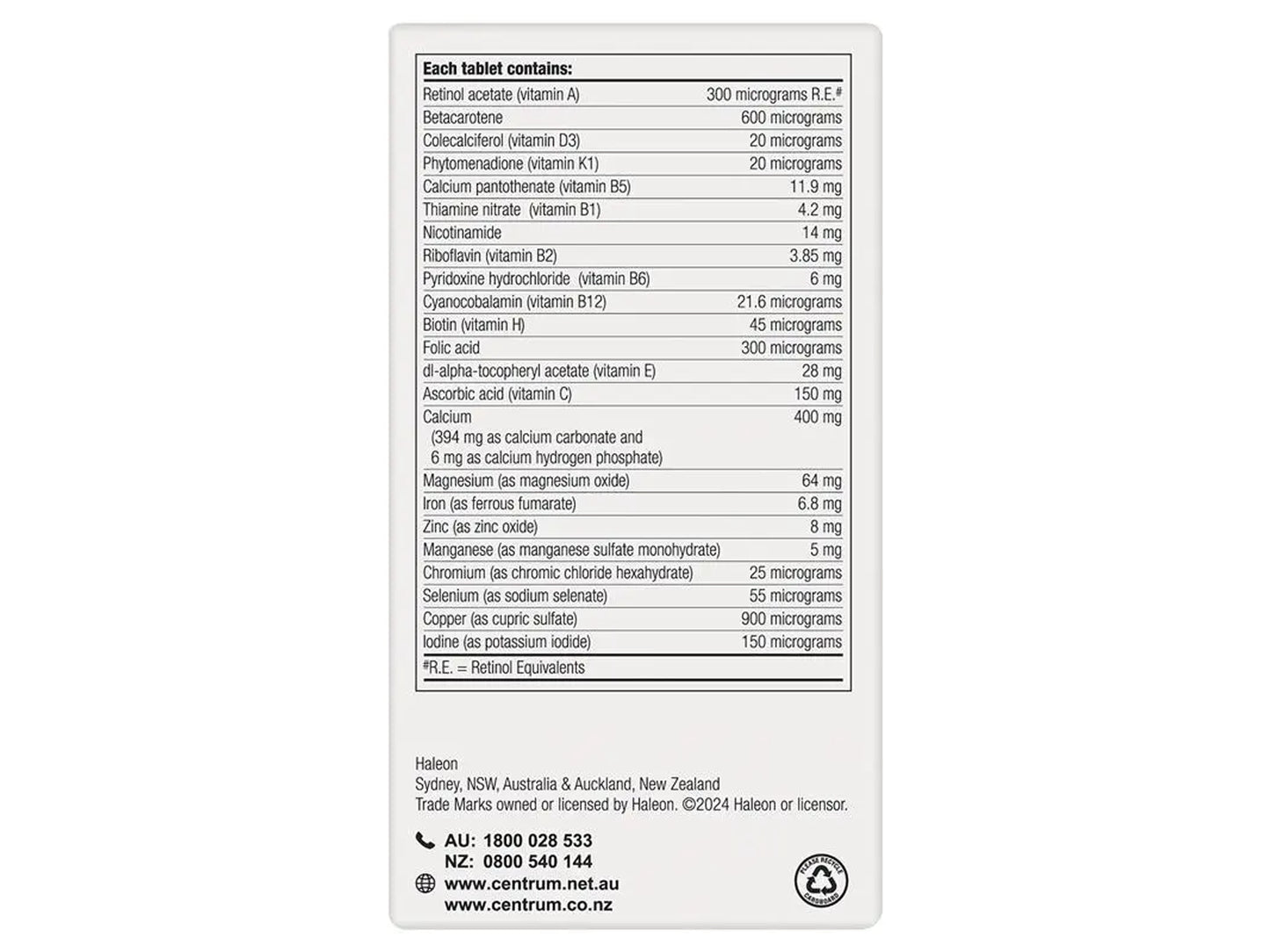 Centrum Women Multivitamin 90 Tablets in Sri Lanka