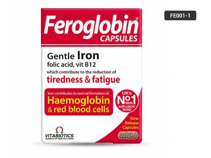 Feroglobin Gentle Iron Slow Release Capsules  30 Capsules