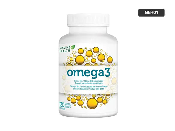 Genuine Health Omega 3 120 Softgels