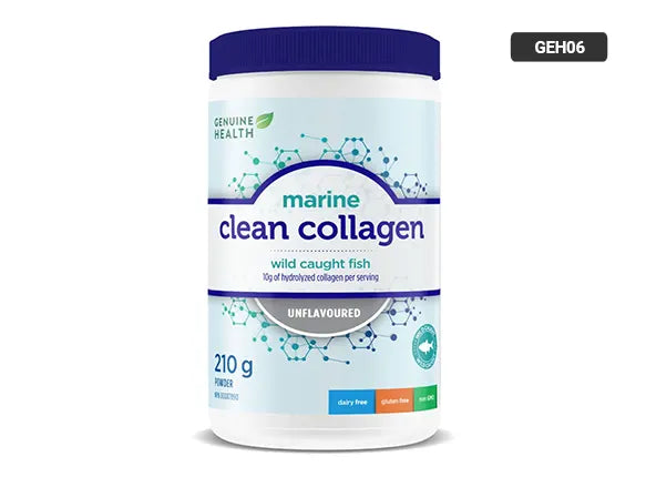 Genuine Health Marine Clean Collagen Unflavored 210g